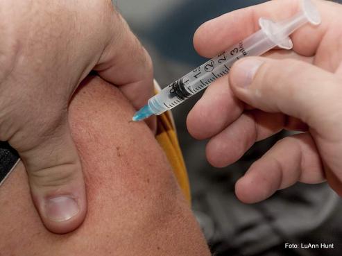 Bild zu Grippeimpfung im Gesundheitsamt Grlitz