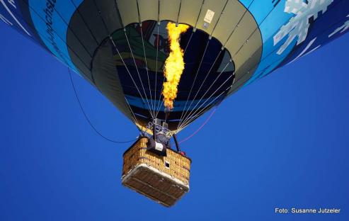 Bild zu Frei wie ein Vogel am Himmel - Ballonfahrten ben eine besondere Faszination aus