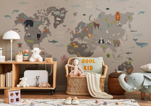 Bild zu Die fnf besten Muster von Fototapeten frs Kinderzimmer