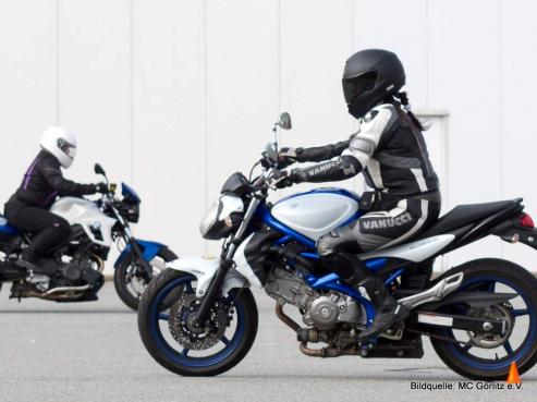 Bild zu Motorrad-Sicherheitstraining in Grlitz: nur fr Frauen