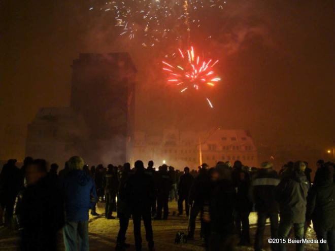 Eine ganz normale Silvesternacht -  auch dank der Polizei