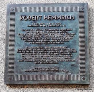 Bild zu Robert Hemmrich, Architekt aus Gablonz an der Neie