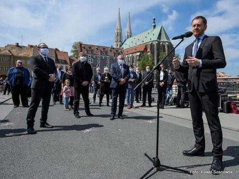 Bild zu Europastadt gedenkt des Kriegsendes