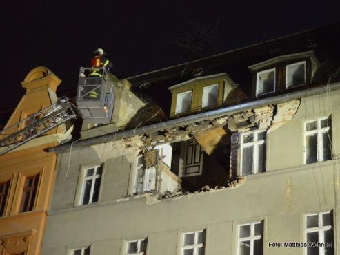 Bild zu Grlitzer Fassade strzt teilweise ein