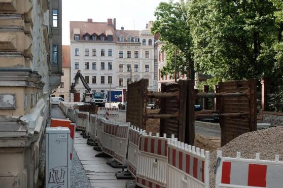 Bild zu Görlitz: neue Baustellen mitten im Mai