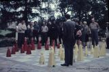 Bild zu Rot-weies Schach im Stadtpark Grlitz