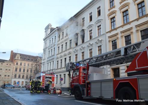 Bild zu Grlitz: Wohnungsbrand auf der Krlstrae