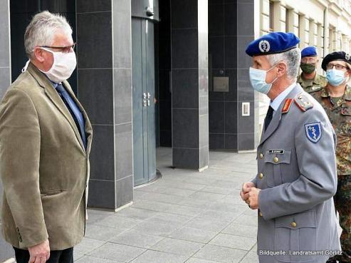 Bild zu Militr hilft in Krankenhusern des Landkreises Grlitz