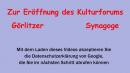 Bildtitel: Auf der Straße zur Eröffnung des Kulturforums Görlitzer Synagoge Bild zu Auf der Straße zur Eröffnung des Kulturforums Görlitzer Synagoge