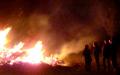 In Markersdorf lodern wieder die Feuer