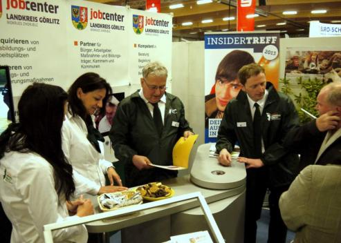 Bild zu Jobcenter Grlitz auf Gewerbemesse in Lbau