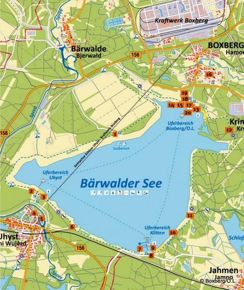 Bild zu Boxberg lsst es am Brwalder See krachen