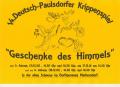 Deutsch-Paulsdorfer Krippenspiel mit fnf Auffhrungen