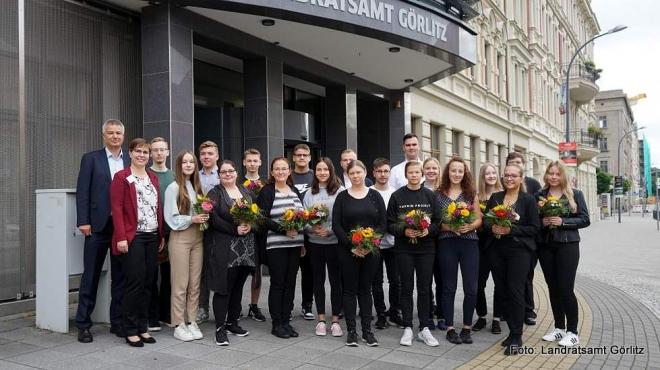Stadt und Landkreis Görlitz begrüßen neue Lehrlinge