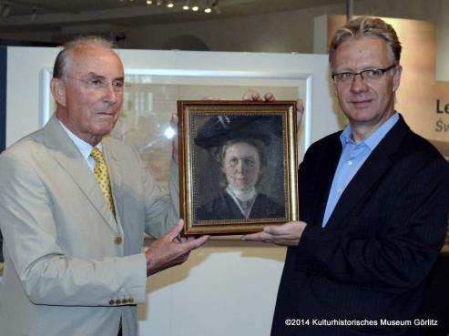 Bild zu Grlitzer Museum erhlt seltenes Selbstportrait