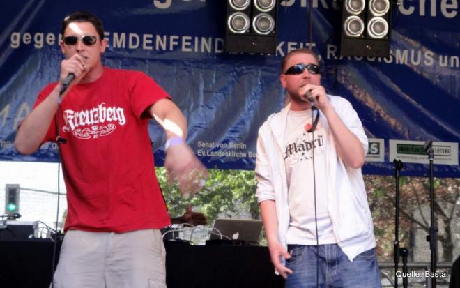 Sponty-Rapper greifen Zurufe auf Sponty-Rapper greifen Zurufe auf