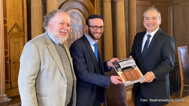 Bild zu Jdische Gemeinde Dresden knpft Draht nach Grlitz