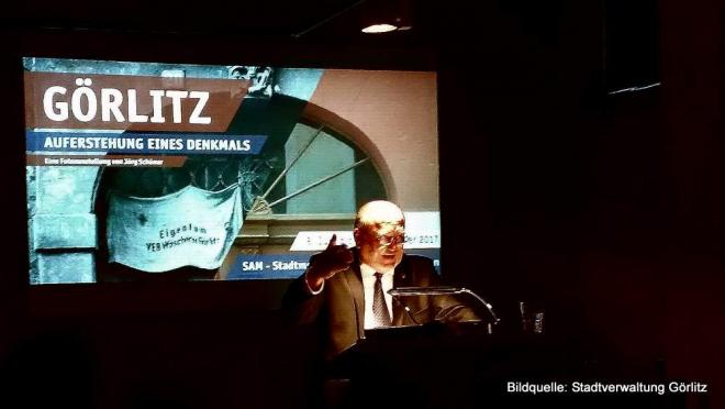Bild zu Görlitzer Fotoausstellung in der Partnerstadt Wiesbaden eröffnet