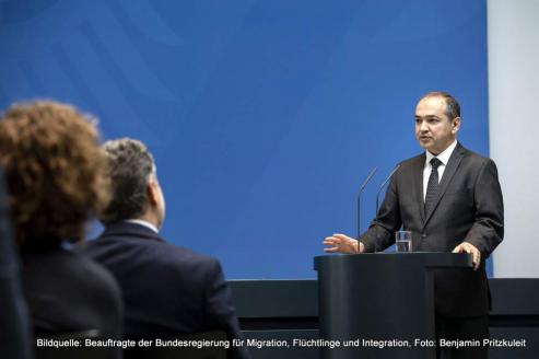 Bild zu Oberbrgermeister Ursu im Bundeskanzleramt