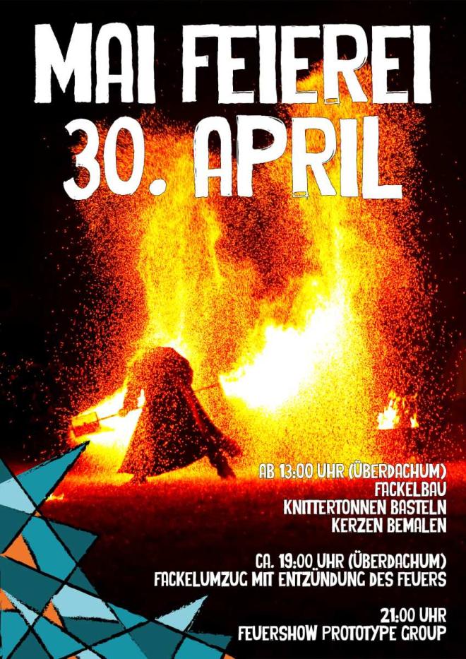 Bildtitel: Fackelumzug und Feuerentzündung Bild zu Fackelumzug und Feuerentzündung