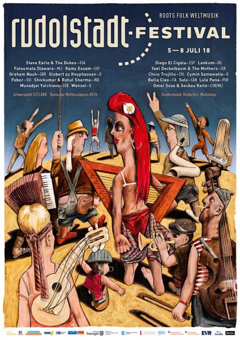 Bild zu Programm zum Rudolstadt-Festival 2018