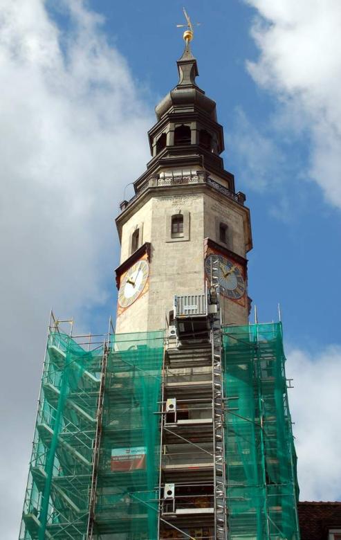 Bild zu Rathausturm Grlitz soll nun fertig werden