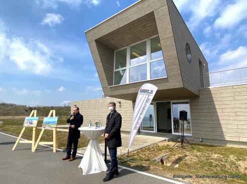 Bild zu Neue Rettungsstation am Berzdorfer See
