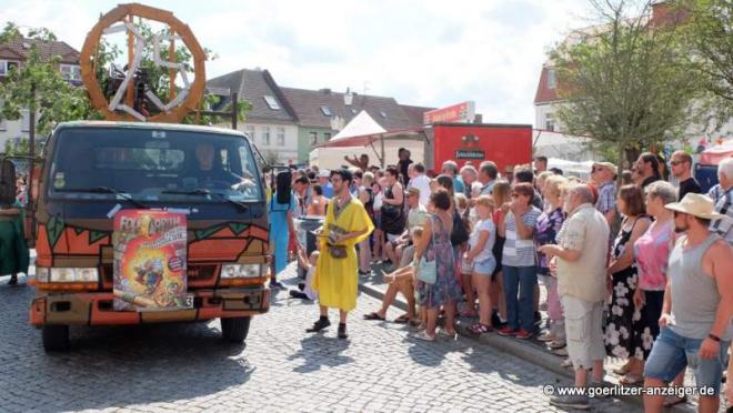 Rothenburg/O.L. feiert einen fröhlichen Festumzug Rothenburg/O.L. feiert einen fröhlichen Festumzug