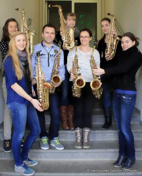 Bild zu Weihnachtskonzert mit dem Schsischen Saxophon Orchester