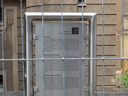 Bild zu Werkstattgesprch zur Stadthalle Grlitz