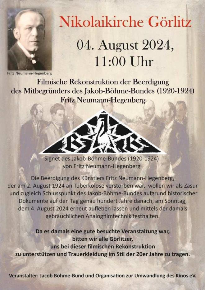 Bildtitel: Der Jakob-Böhme-Bund und seine Geschichte Bild zu Der Jakob-Böhme-Bund und seine Geschichte