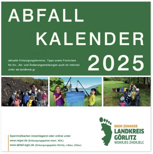 Bild zu Abfallkalender 2025 fr Grlitz ab Mitte Dezember erhltlich