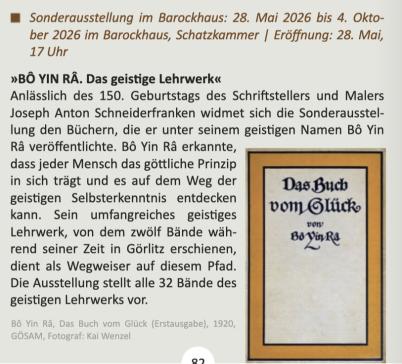 Bild zu Sonderausstellung zu B� Yin R� startet im G�rlitzer Barockhaus