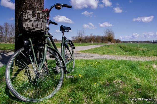 Radfahrer werden abgestempelt