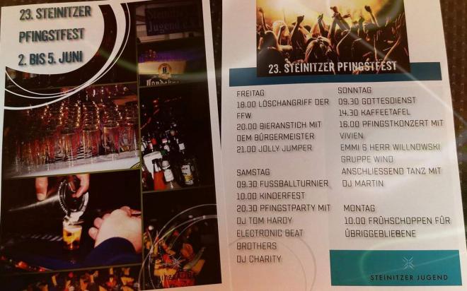 Volles Programm im und am großen Zelt Volles Programm im und am großen Zelt