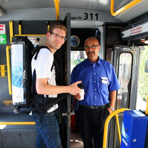 Bild zu Grlitz: Trinkwasser in der Straenbahn