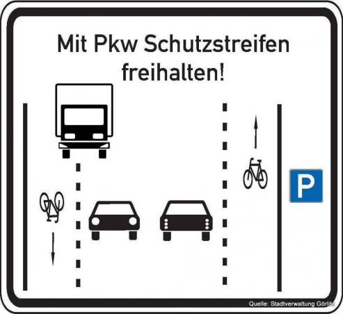 Bild zu Schutzstreifen und Sperrungen in Grlitz