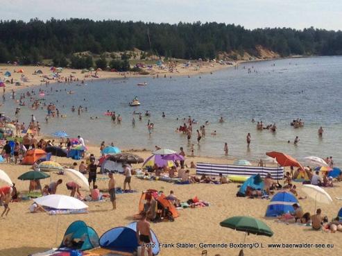 Bild zu Badestopp am Brwalder See: ab 16. September 2016 mssen die Besucher trocken bleiben