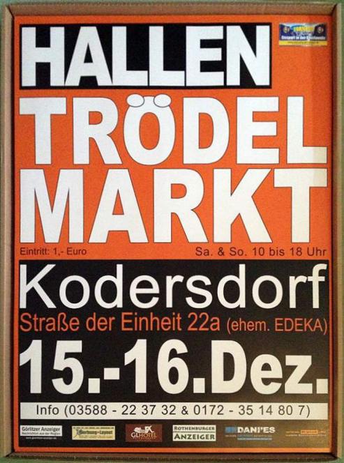 Bild zu Beheizter Hallentrdelmarkt in Kodersdorf