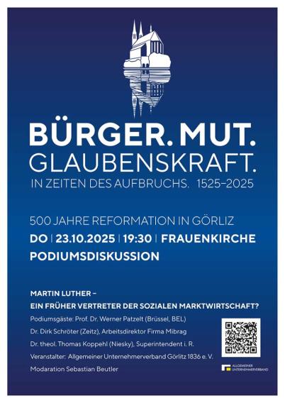 Bild zu Unternehmerabend zur Reformation in der Grlitzer Frauenkirche