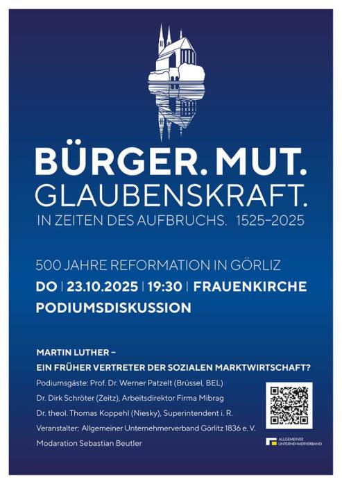 Bild zu Unternehmerabend zur Reformation in der Grlitzer Frauenkirche