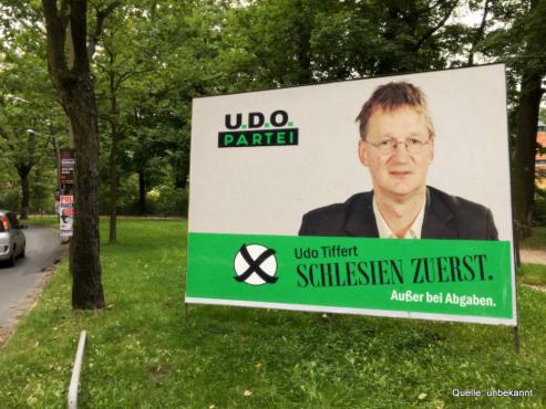 Bild zu Wahlkampfplakate in Grlitz