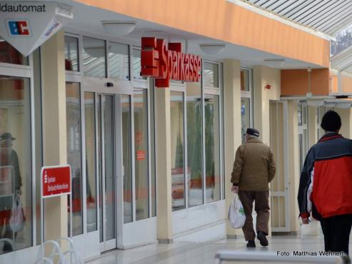 Bild zu Bankraub in Grlitz: Tter da, Geld weg