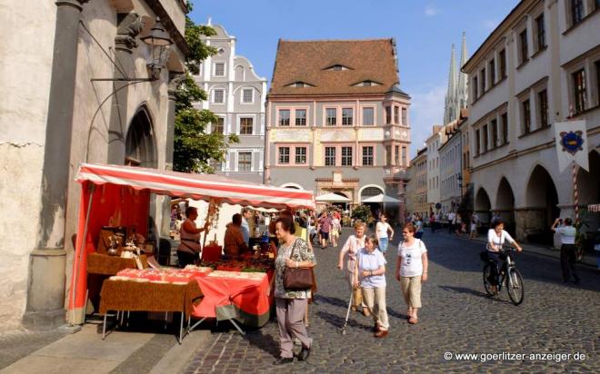 Die Görlitzer Altstadt durch die Kamera gesehen Die Görlitzer Altstadt durch die Kamera gesehen