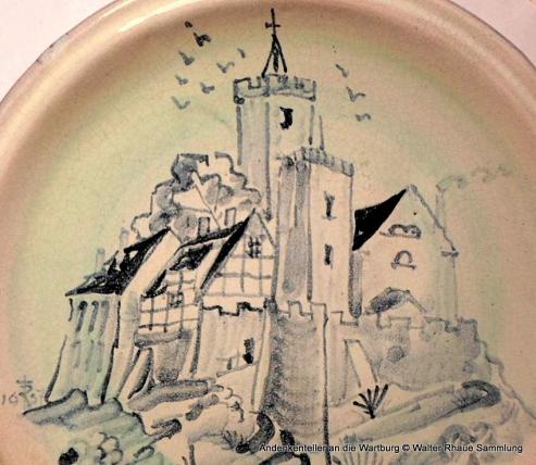 Bild zu  Wartburg-Teller aus Grlitz
