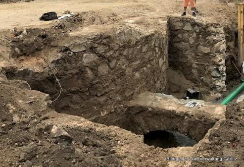 Bild zu Grlitz: Wehrturm an der Hugo-Keller-Strae entdeckt 