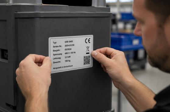 Bild zu Typenschild-Etiketten im Maschinenbau: So erh�hen hochwertige Typenschild-Etiketten die Produktsicherheit