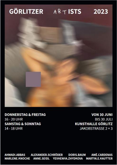 Bild zu Knstlerische Impulse aus aller Welt: GRLITZER ARTists 2023 in der Kunsthalle Grlitz