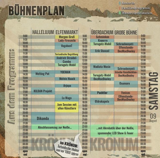 Bildtitel: 19 Gruppen, 15 Workshops, 1 Insel, 1 Tag Bild zu 19 Gruppen, 15 Workshops, 1 Insel, 1 Tag