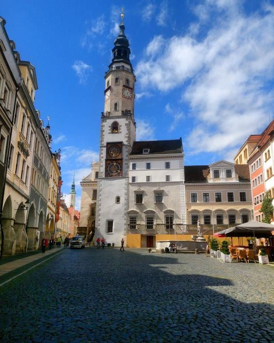 Bild zu Turmuhr des Grlitzer Rathauses wieder in Betrieb